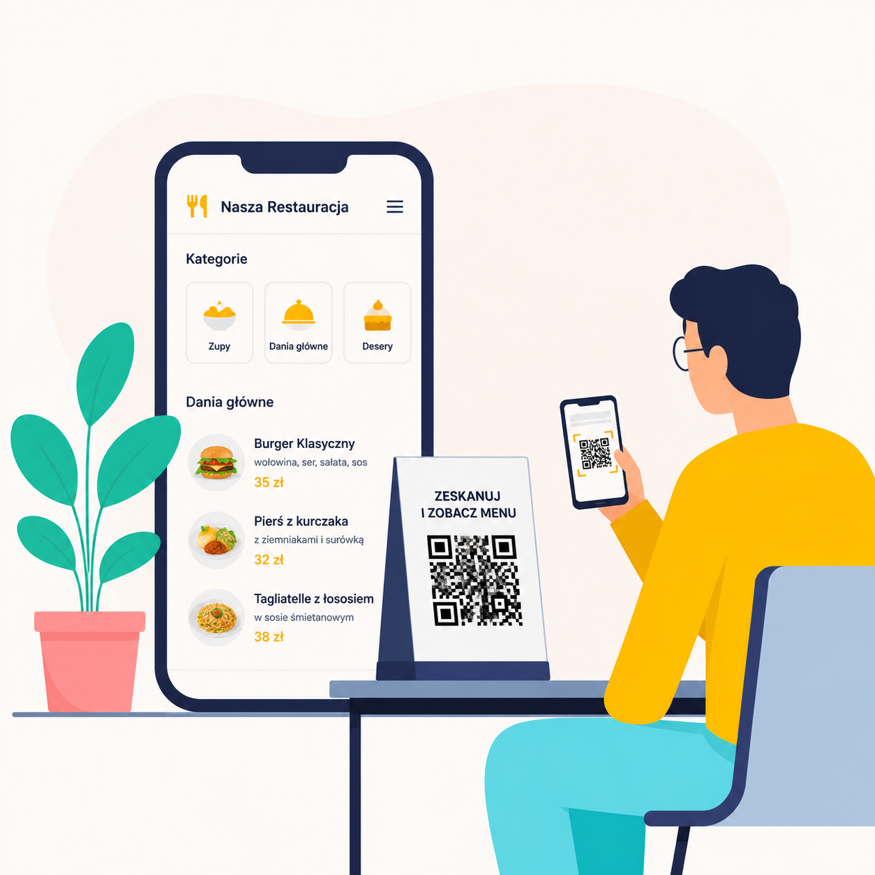 Wdrożenie publicznego menu i QR w MenuAR