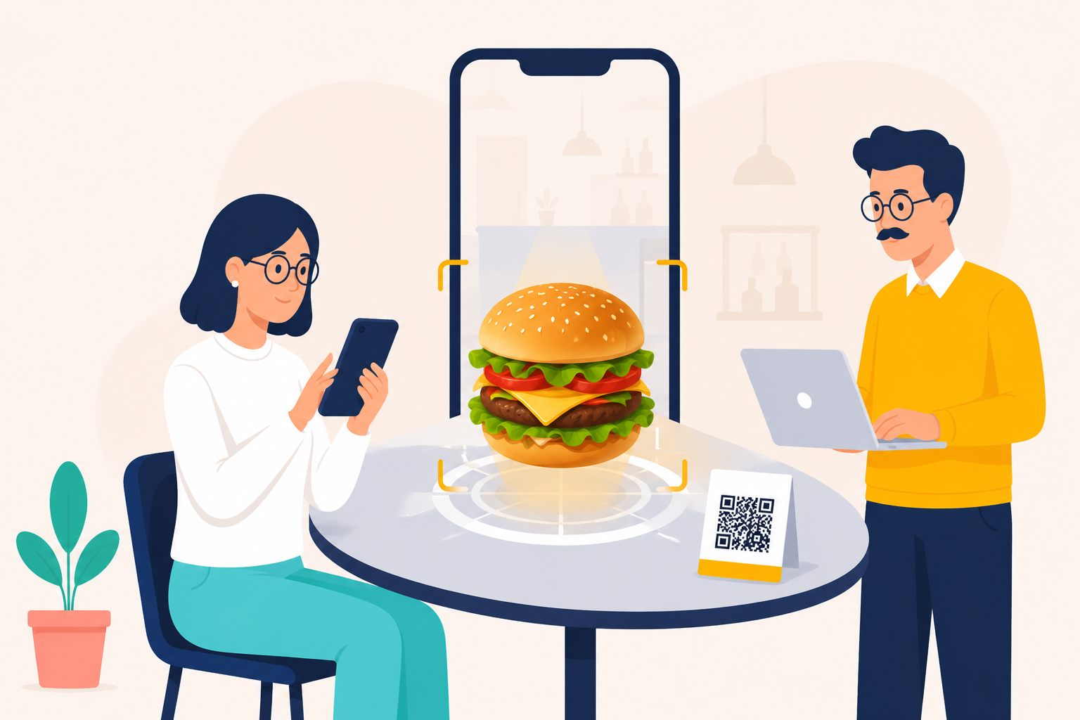 Podglad cyfrowego menu MenuAR